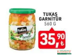 TUKAŞ GARNİTÜR 560 G fiyat ve kampanya bilgisi